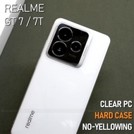 For Realme GT 7 7T Dream Edition Casing No Yellowing Transparent Ultra-thin Hard PC Phone Case Cover