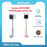 Wireless Baby-Sitting Camera, ezviz BM1 wifi ip Rechargeable Battery Detects Crying, Moves Baby Look