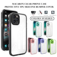 MACARON FRAME CASE FOR INFINIX SMART 5 8 9 10 HOT 30I 40I 50I 10 11 30 PLAY NOTE 30 VIP 40 PRO