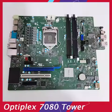 Original Desktop Motherboard For For Dell Optiplex 7080 MT Tower J37VM 0J37VM C52RJ 0C52RJ LGA 1151 