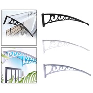 [mcfsnzwtxz1bw] Strong Awning Canopy Bracket Window Door Awning Bracket Patio Awning Overhead Rain C
