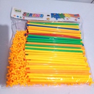 Magic Straw 300Pc 4-dimensional building design toy/