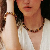 Valley Echo Beaded Necklace Mountain Bracelet Necklace Female All-Match Unique Trendy Design Necklac