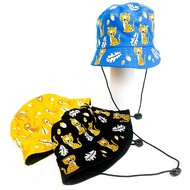 Topi Rimba Anak Gunung Motif Random - Bucket Hat -Topi Mancing