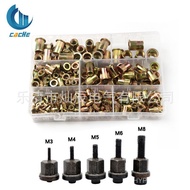 Press Rivet Head Nut Head+Box 300 Rivet Nut Tool Nut Manual Simple PCS Rivet Rivet I5ZO