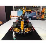Piastri Opened F1 McLaren MCL38 Model 2024 Season Baku GP 2nd Win 18 Scale SMC Custom Spark Doll