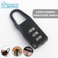 TEREA Swiss Padlock Numeric Code Anti-Theft Suitcase Bag Code Number Password Anti-Theft Security