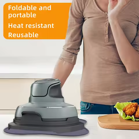 Heat-Resistant Silicone Gasket, Suitable for Ninja Crispi Air Fryer Tray, Coffee Machine, Non-Slip F