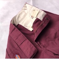 KATUN Dickies 874 Maroon Cotton Workpant Pants