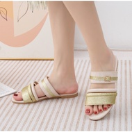 LB-27 Korean ladies sandal two fashionable strap flatform for women