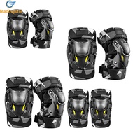 LeadingStar Fast Delivery Motorcycle Elbow Knee Pads For Men Women, Knee Elbow Guard Protector, Ventilation Protective Gear For Cycling Bike Skateboarding Inline Roller Skating Bicycle Scooter