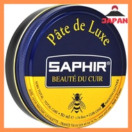 Saphir Mirror Shine Entry Model Beewax Polish for Shoes - High Shine, Gloss Finish, Medium Brown, 25