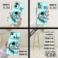 Redmi 10 5G case -Redmi 10 4G -Redmi 10A -Redmi 10C _Silicone Casing Black Clear Flexible Material c