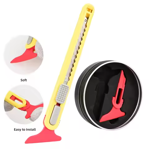 FOSHIO 2pcs Precision Knife Tucker For NT Cutter A-553P Car Film Foil Tint Curve Slots Edge Trimming