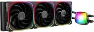 Geometric Future Eskimo Pro - 420mm AIO CPU Liquid Water Cooler- RGB PWM Squama 2503B 140mm Fan x 3-