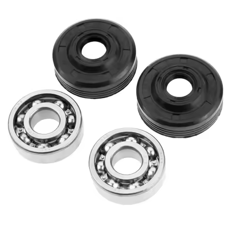2Pcs Oil Seal Crankshaft Main Bearing Kit Garden Power Tools Fits for Husqvarna 36 41 136 137 141 14