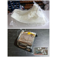 🔴สินค้าขายดี🔴 SUZUKI RC100 ชุดบังลม เหล็กรัด บูช    KM9.5787❤พร้อมส่งทันที❤