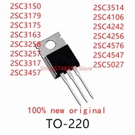 5PCS 2SC3150 2SC3179 2SC3175 2SC3163 2SC3258 2SC3257 2SC3317 2SC3457 2SC3514 2SC4106 2SC4242 2SC4256