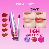 MOST LOVED | DAZZLE ME Ink-Gloss Lip Tint | 16H Dewy Finish Transfer-proof Lip Tint Dazzle Me Liptin