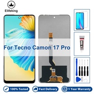 Original LCD For Tecno Camon 17 Pro Display Touch Screen Assembly CG8 CG8h Replacement with Free Rep