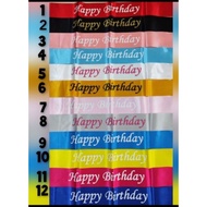 Happy Birthday Sash Birthday Sash/