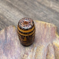 Tibetan Style Agate Teeth Yellow Dzi Beads String High Oil Agate Dzi Beads diy Jewelry Necklace Pend