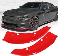 BOMLING Front Bumper Lip Splitter Protector Compatible with Dodge Charger Hellcat/SRT 392 / Pack/RT 
