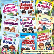 [moon baby] Educational books for children to learn to write, read, and count