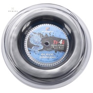 Tennis String 4G Polyester Training Racket String 200M Reel Gym Sport(1.25Mm)