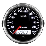 【NEW】 Cnspeed Gps Speedometer 12v/24v Odometer 85mm 220km/h For Car Motorcycle Lcd Tachometer