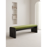 Shoe-changing bench, bedroom bench, dining chair, antique-style bench, solid wood designer entryway 