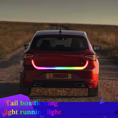 For Seat Ibiza 6L 6L1 6J 6P 6J5 6P1 6J1 6P5 6J8 6P8 Car Taillight Rear Bumper Tail Light Rear trunk 