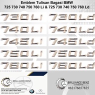 Emblem bmw 730Li 740Li 745Li 750Li 730Ld 740Ld 760Ld Trunk Emblem Forsalebmw