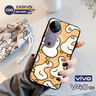 VIVO V40 & V40 PRO Glass Softcase - V40 & V40 PRO Mobile Phone Case [T100].