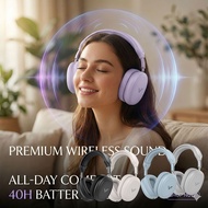 Vinnfier Elite 9 BT Wireless Headphones Deep Bass with Bluetooth 6.0 24H Playtime & AUX Support