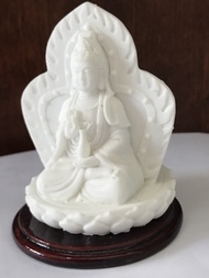 (FREESHIP- Tặng mã giảm giá 5k) Tượng Đức Phật Quan Thế Âm Bồ Tát 2 mặt trang trí xe ô tô - BUDDHA S