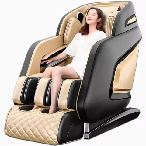 SL Track 4D Full Body Massage Chair Zero Gravity folding recliner 3d zero gravity massage chair