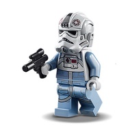 Original Lego Star Wars - AT-AT Driver (Dark Red Imperial Logo, Frown) 75288 75298 75313 Minifigure 