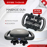 Swiss Thomas 4/6/12/24 heads Relaxation Massage Gun Professional Grade Wireless Waist Back Massager 