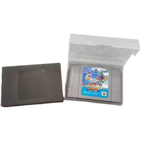 Game Card Storage Box For N64 Original Cassette Collection Boxes Collection Protection Display Case 