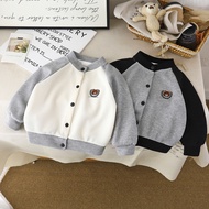 Varsity Jacket for Boys AND Girls Ages 0-5 Years Unisex Cool Stylish Motif CUDDLE AND SUIT Thick AND