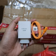 Charger infinix GT 10 PRO SUPERCHARGER 45W Original 100% Carlcare