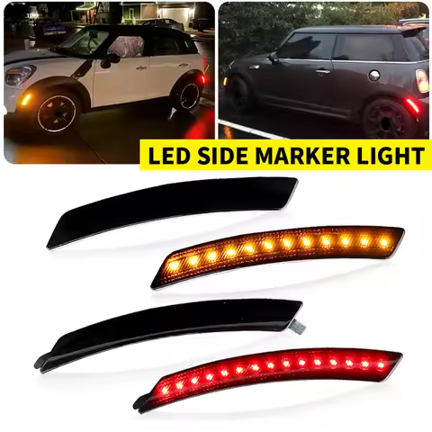LED Front/Rear Side Marker Light For Mini R56 LCI R55 LCI Clubman R57 LCI Cabrio R58 Coupe R59 Roads