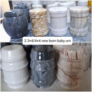 2.3x4/3x4 marble urn infant cremation