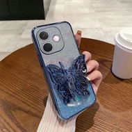 Oppo A5 Pro 5G A5 Pro 4G A6 Pro 5G A6 Pro 4G Soft Case Luxury Glitter Butterfly