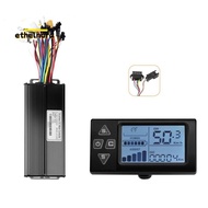 36V 48V 52V 35A 1500W Brushless Motor Controller+S861 LCD Kit SM5+2PIN for Electric Mountain Bike Sc