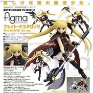全新有盒  Figma Gsc 056 魔法少女 奈葉 菲特 劇場版 1st Ver 可動 黏土 人 figure