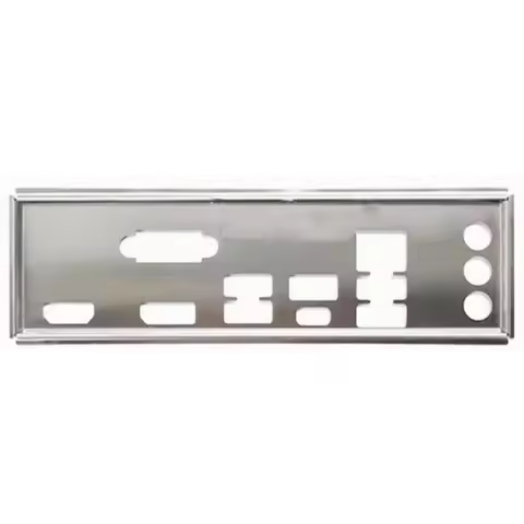 I/O IO Shield Baffle for ASUS PRIME B760-PLUS D4 Motherboard BackPlate Blank Bezel Blocking Plate Si
