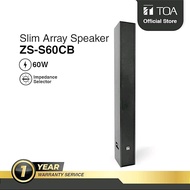 Slim Array Toa Speaker ZS S60CW / ZS S60CB 120watt Original