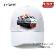 Topi Baseball anak kereta api Indonesia CC203